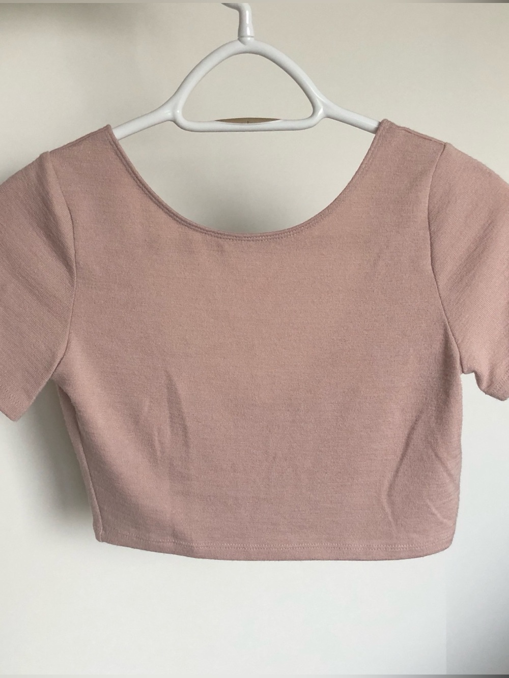 Aritzia Pink Crop Top